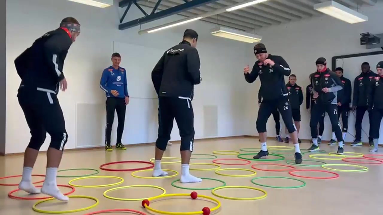 Koordinasjon og rytme på trening